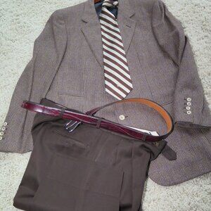 Dunhill Blazer Kasper Pants Single Breasted 42R Full ensemble Men’s SC24